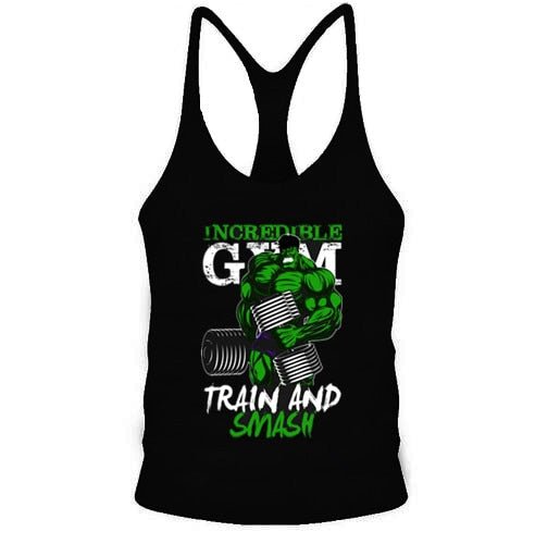 Brand Sexy Men Fitness Tank Tops TRAIN print Bodybuilding Men O-Neck Sleeveless Shirt Muscle Cotton Tank Top men vest Singlets - Yallafit