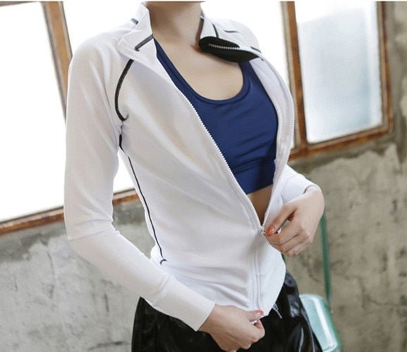 Breathable Sportswear Women T Shirt Sport Suit Quick Dry Running Shirt Yoga Tops Gym Fitness t Shirt Jacket Clothes P229 - Yallafit