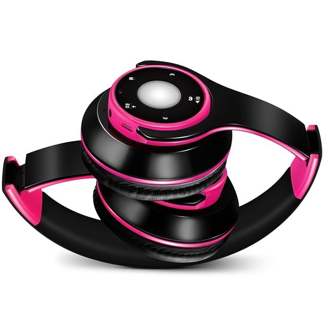 Built-in MP3 Player Sports Headphones Wireless Bluetooth Stero Headset with Microphone Earphone Headphone for Running Gym - Yallafit