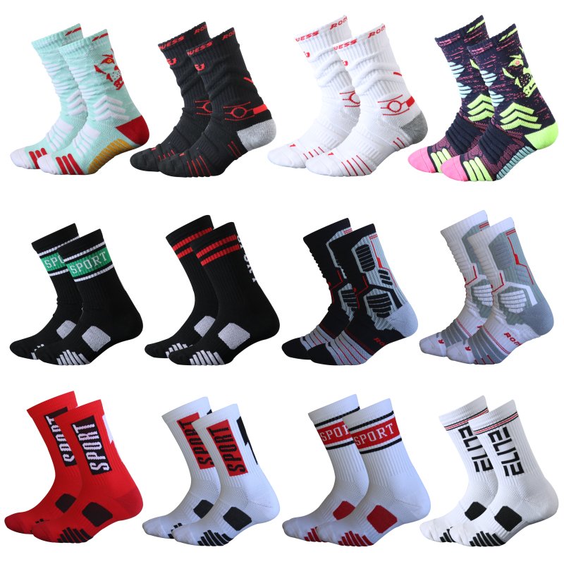 Children Adult Professional Thickening Football Tube Socks Student Leg Guard Foot Sock Boys Actual Combat Training Socks - Yallafit