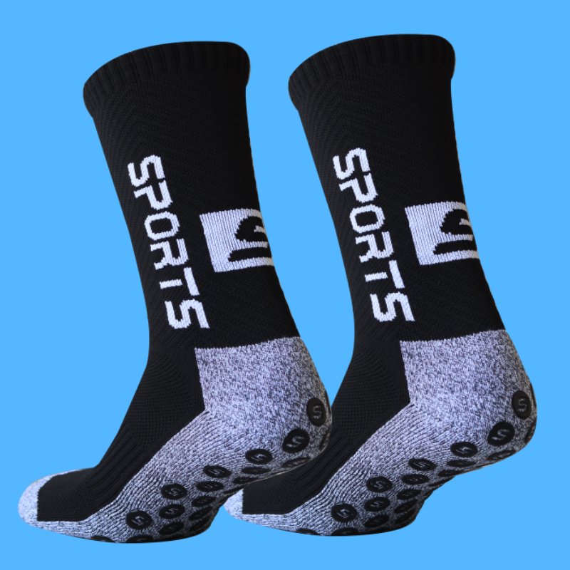 Children Adult Professional Thickening Football Tube Socks Student Leg Guard Foot Sock Boys Actual Combat Training Socks - Yallafit