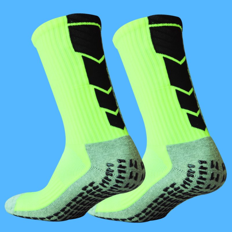 Children Adult Professional Thickening Football Tube Socks Student Leg Guard Foot Sock Boys Actual Combat Training Socks - Yallafit