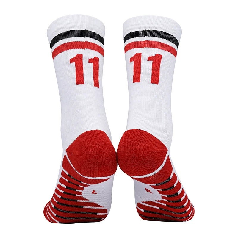 Children Adult Professional Thickening Football Tube Socks Student Leg Guard Foot Sock Boys Actual Combat Training Socks - Yallafit