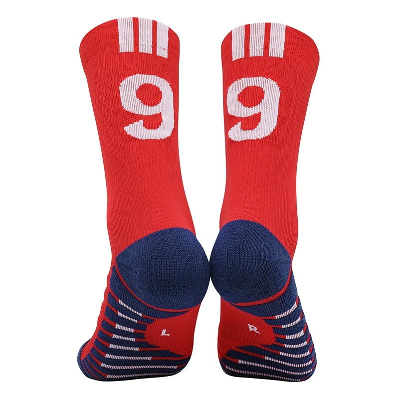 Children Adult Professional Thickening Football Tube Socks Student Leg Guard Foot Sock Boys Actual Combat Training Socks - Yallafit