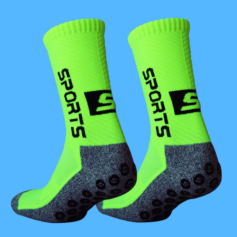 Children Adult Professional Thickening Football Tube Socks Student Leg Guard Foot Sock Boys Actual Combat Training Socks - Yallafit