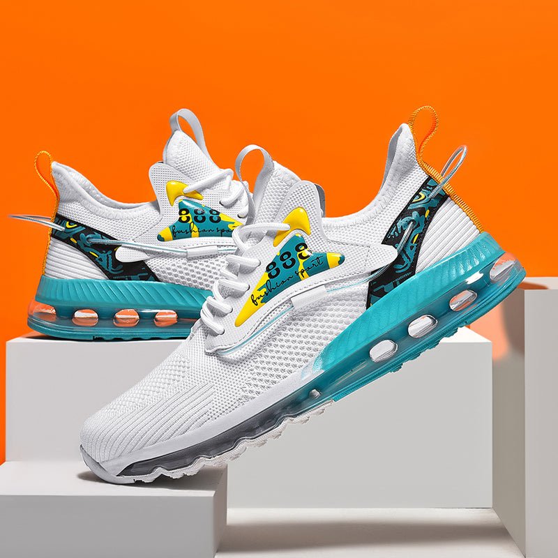 Chinese Fad plus Size Velvet Full Length Air Sole Student Men's Shoes - Yallafit