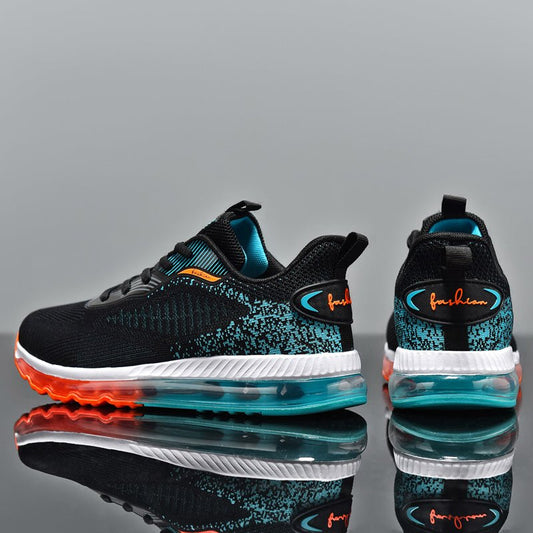 Chinese Fad plus Size Velvet Full Length Air Sole Student Men's Shoes - Yallafit