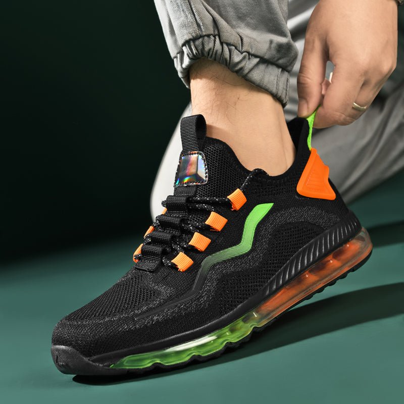 Chinese Fad plus Size Velvet Full Length Air Sole Student Men's Shoes - Yallafit