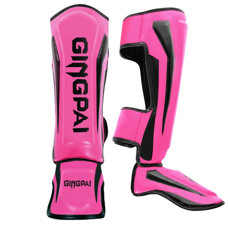 Competitive Sanda Shin & Instep Guard Thickened Adult Muay Thai Shin Guard Professional Children Shank Protection Shin Fight Protective Gear - Yallafit
