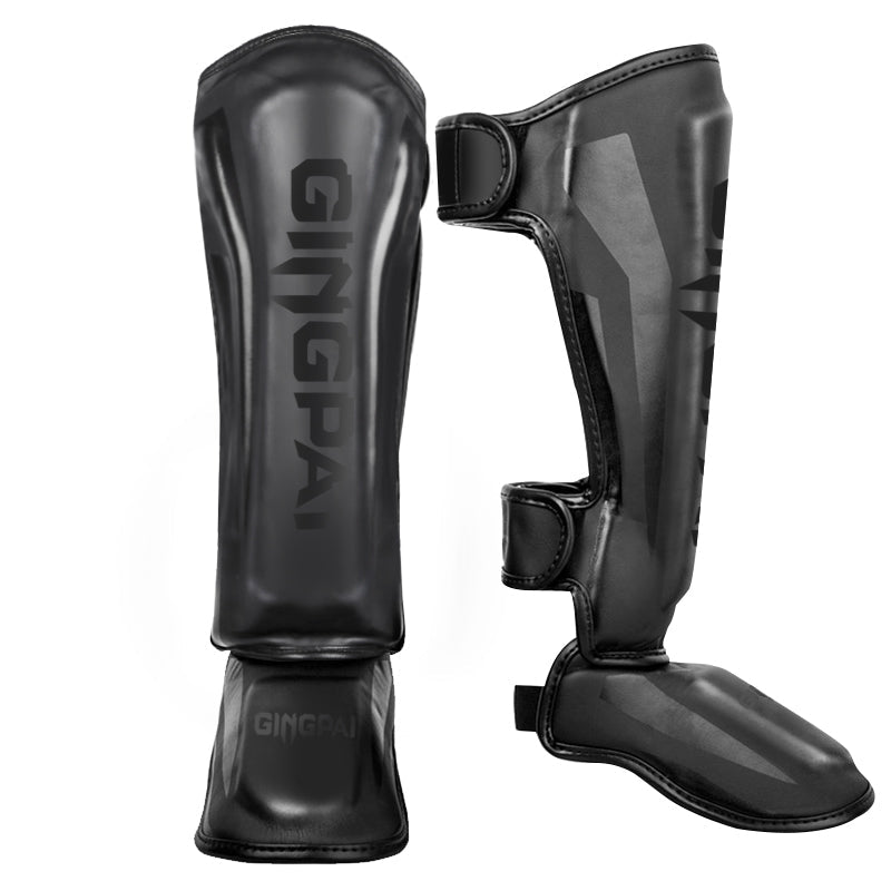 Competitive Sanda Shin & Instep Guard Thickened Adult Muay Thai Shin Guard Professional Children Shank Protection Shin Fight Protective Gear - Yallafit