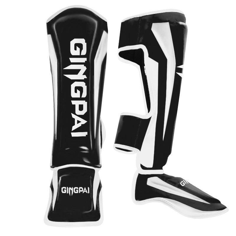 Competitive Sanda Shin & Instep Guard Thickened Adult Muay Thai Shin Guard Professional Children Shank Protection Shin Fight Protective Gear - Yallafit