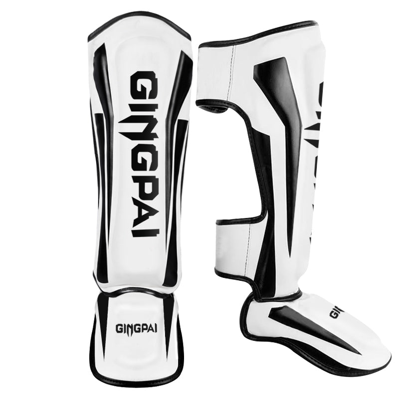 Competitive Sanda Shin & Instep Guard Thickened Adult Muay Thai Shin Guard Professional Children Shank Protection Shin Fight Protective Gear - Yallafit
