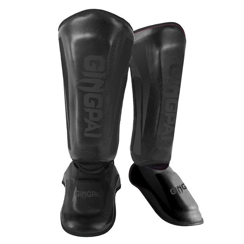 Competitive Sanda Shin & Instep Guard Thickened Adult Muay Thai Shin Guard Professional Children Shank Protection Shin Fight Protective Gear - Yallafit