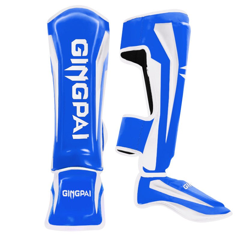 Competitive Sanda Shin & Instep Guard Thickened Adult Muay Thai Shin Guard Professional Children Shank Protection Shin Fight Protective Gear - Yallafit