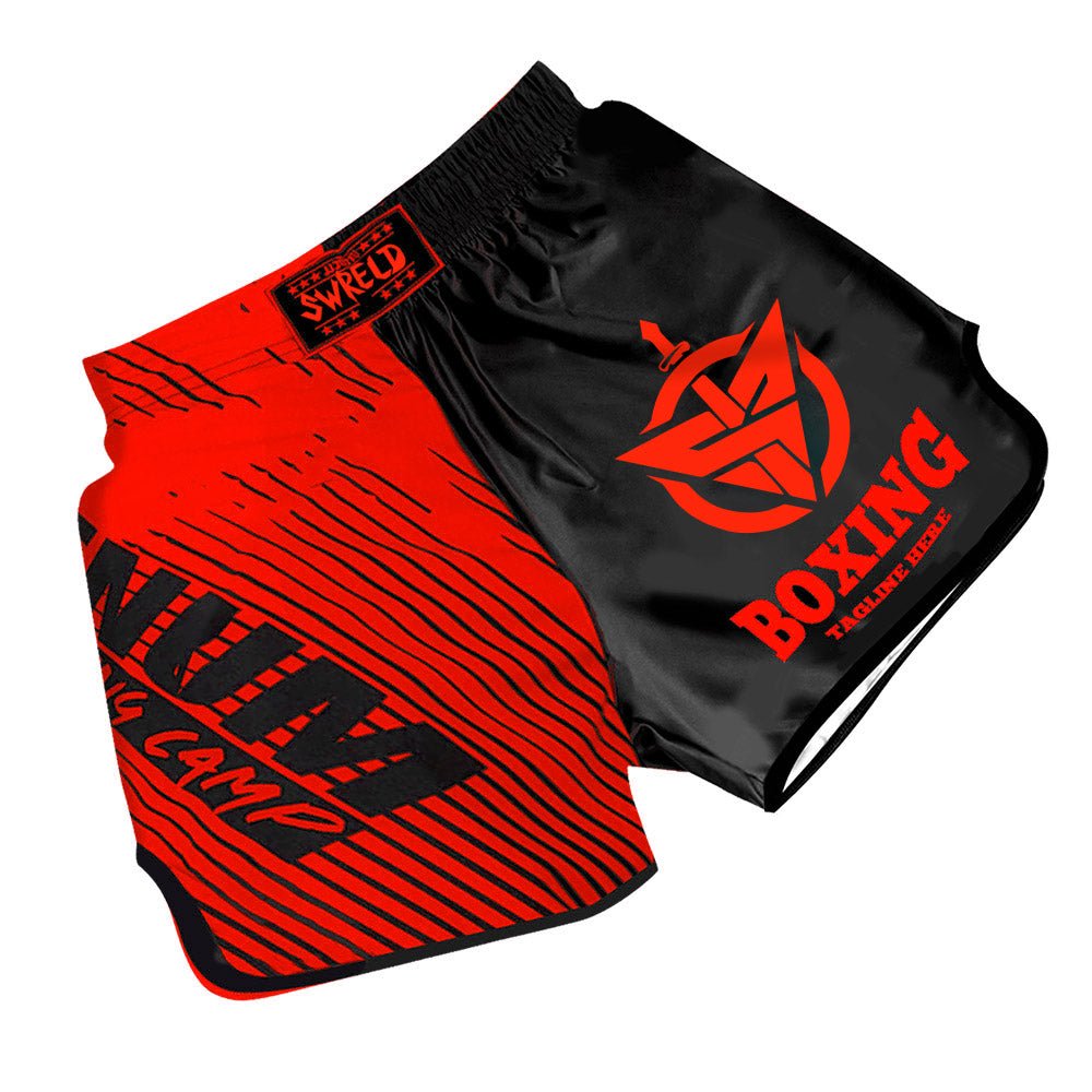 Comprehensive Fighting Boxing Professional Sanda Men's and Women's MMA Venom Muay Thai Shorts Boxing Suit Competition Training Fighting - Yallafit