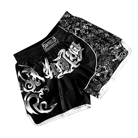 Comprehensive Fighting Boxing Professional Sanda Men's and Women's MMA Venom Muay Thai Shorts Boxing Suit Competition Training Fighting - Yallafit