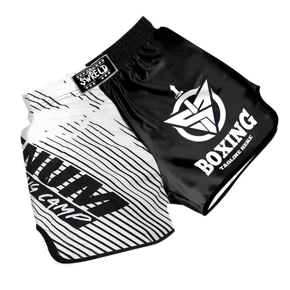 Comprehensive Fighting Boxing Professional Sanda Men's and Women's MMA Venom Muay Thai Shorts Boxing Suit Competition Training Fighting - Yallafit