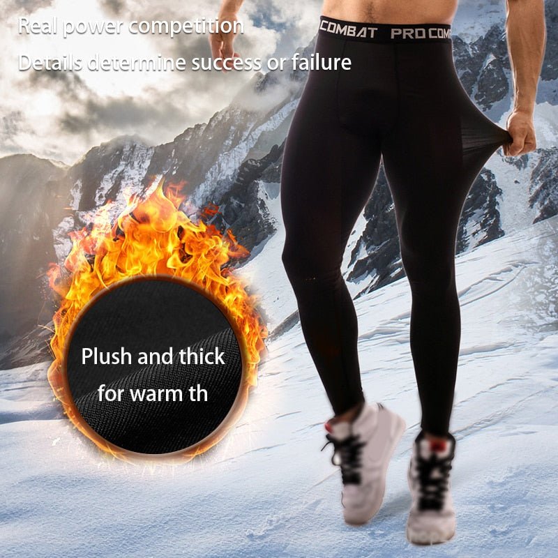 Compression Pants Mens Gym Leggings Sport Training Pants Men Running Tights Trousers Men Sportswear Dry Quick Fit Jogging Pants - Yallafit