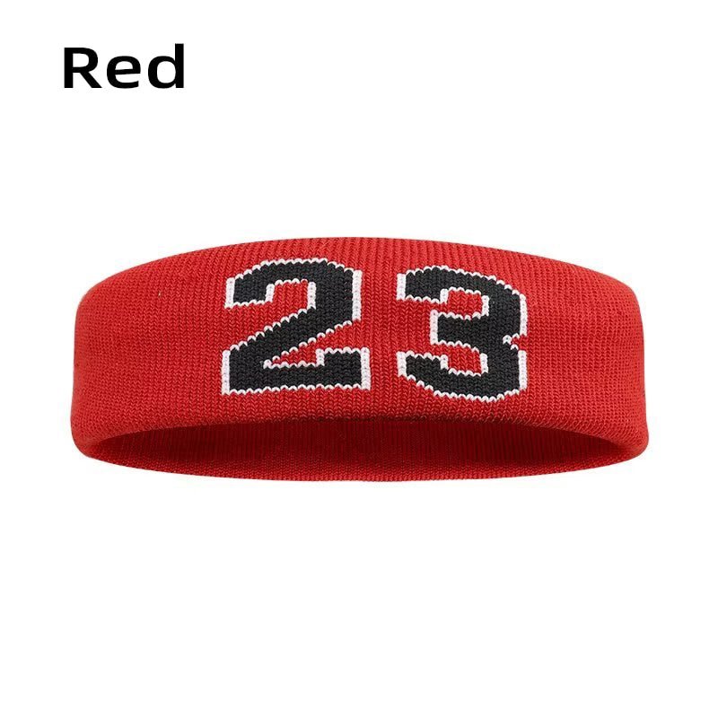 Cotton Athletic Headband Elastic Sweatband Protection Basketball Sport Adult Kids Gym Fitness Sweat Hair Band Volleyball Tennis - Yallafit