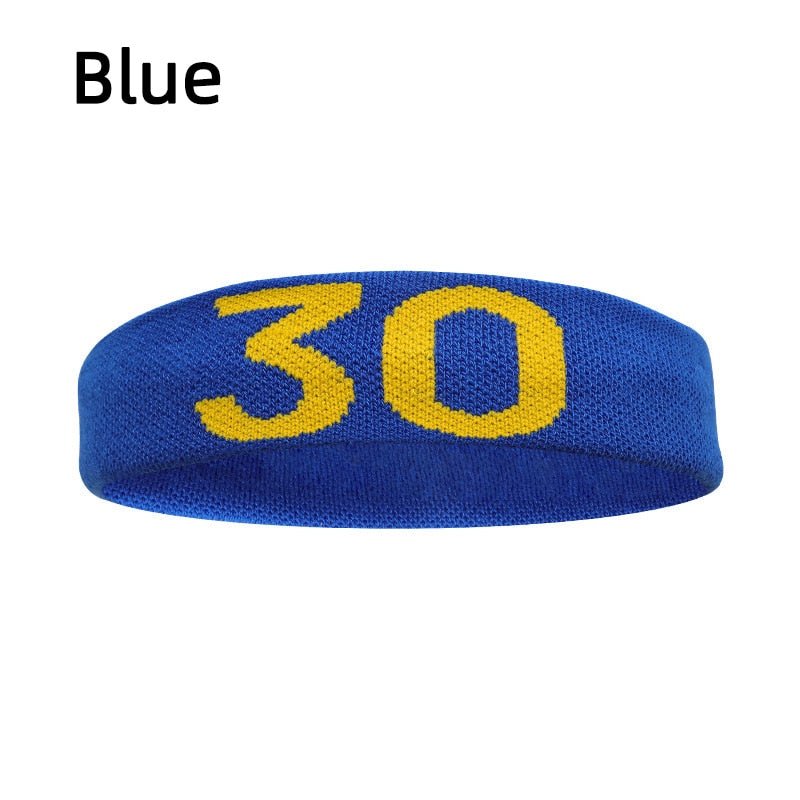 Cotton Athletic Headband Elastic Sweatband Protection Basketball Sport Adult Kids Gym Fitness Sweat Hair Band Volleyball Tennis - Yallafit