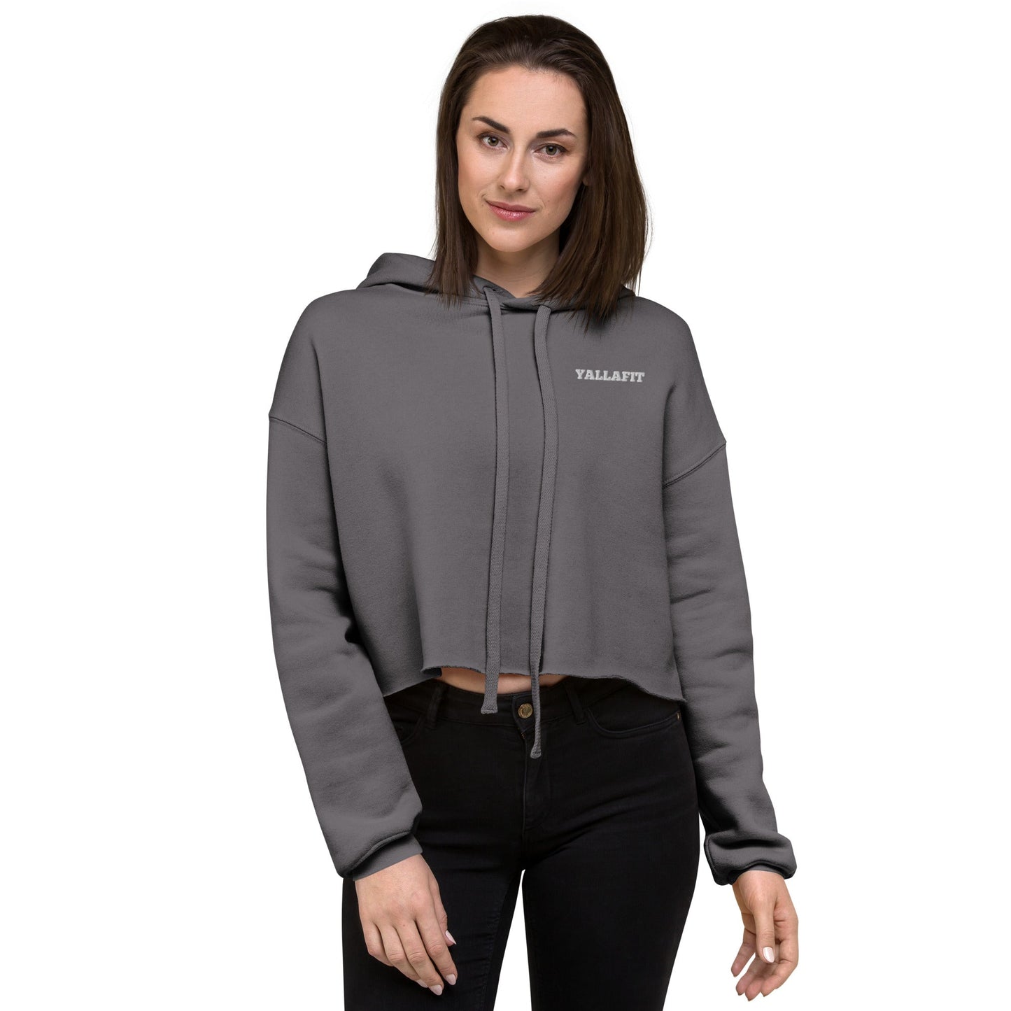 Crop Hoodie - Yallafit