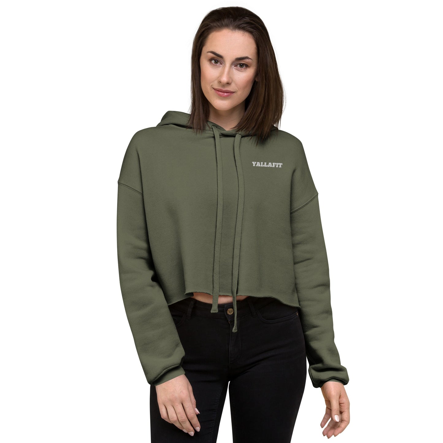 Crop Hoodie - Yallafit