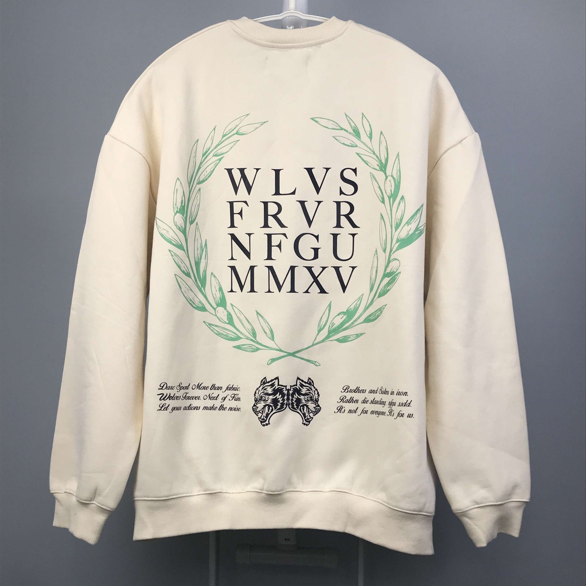 Darc Crewneck Sweatshirt DTG Printing Technique Men Hoodie Volwassen Fleece Gym Workout Trainingspakken Tracksuits US Size - Yallafit