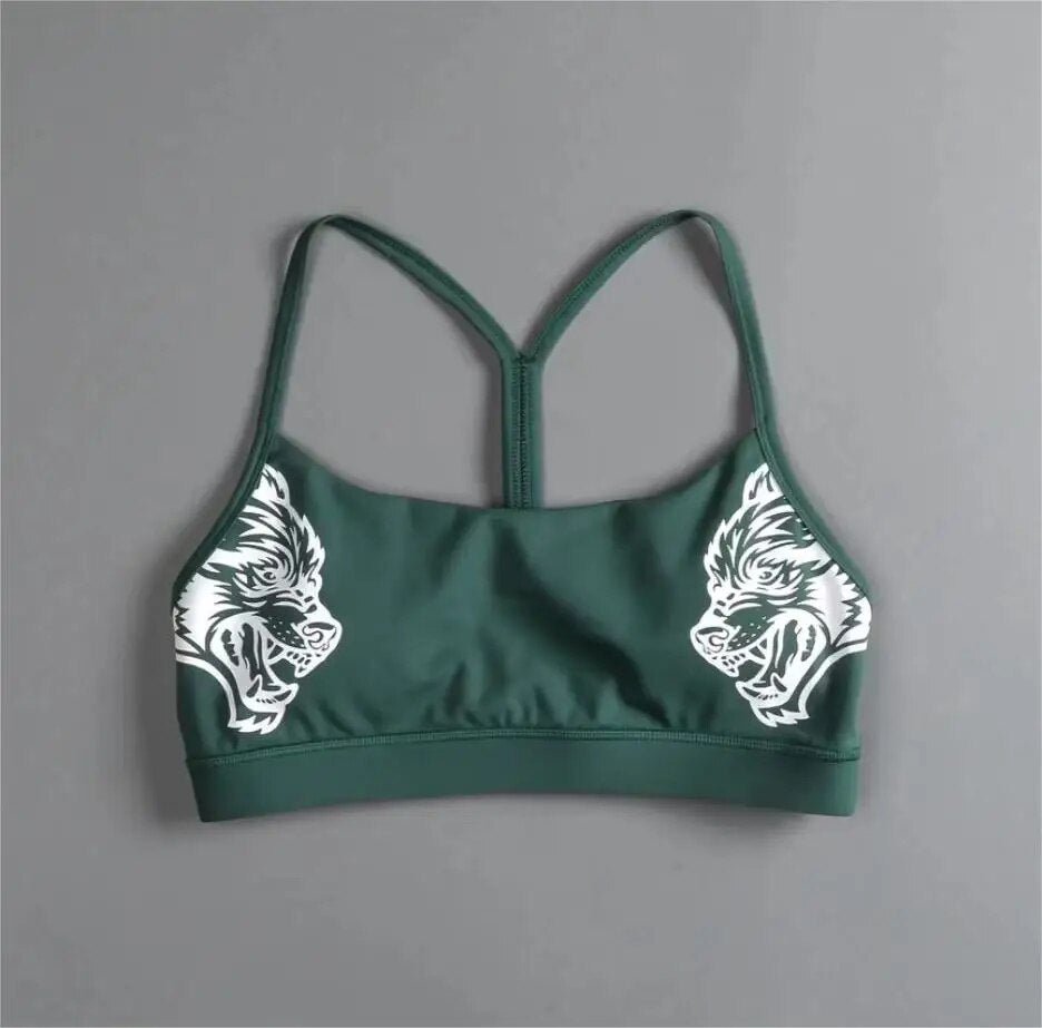 Darc SHE Bras Sports Women Cross Sexy Tops Yoga Fitness Push Up Elastic Breathable Running Workout Female Gym Bras Underwear - Yallafit