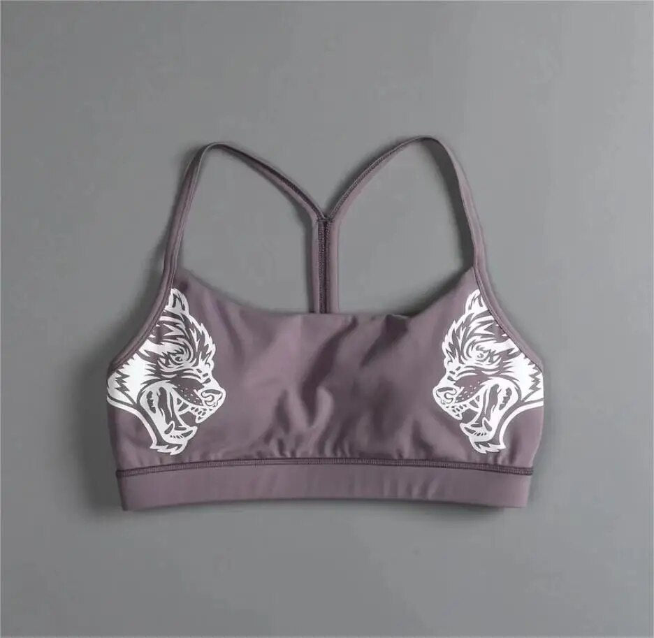 Darc SHE Bras Sports Women Cross Sexy Tops Yoga Fitness Push Up Elastic Breathable Running Workout Female Gym Bras Underwear - Yallafit