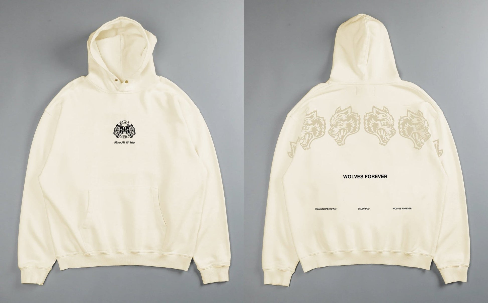 Darc Sport Wolves Hoodies Pullover Graphic Oversized Gym Workout Men Clothing Darcsport Designer New In Hoodies & Sweatshirts - Yallafit