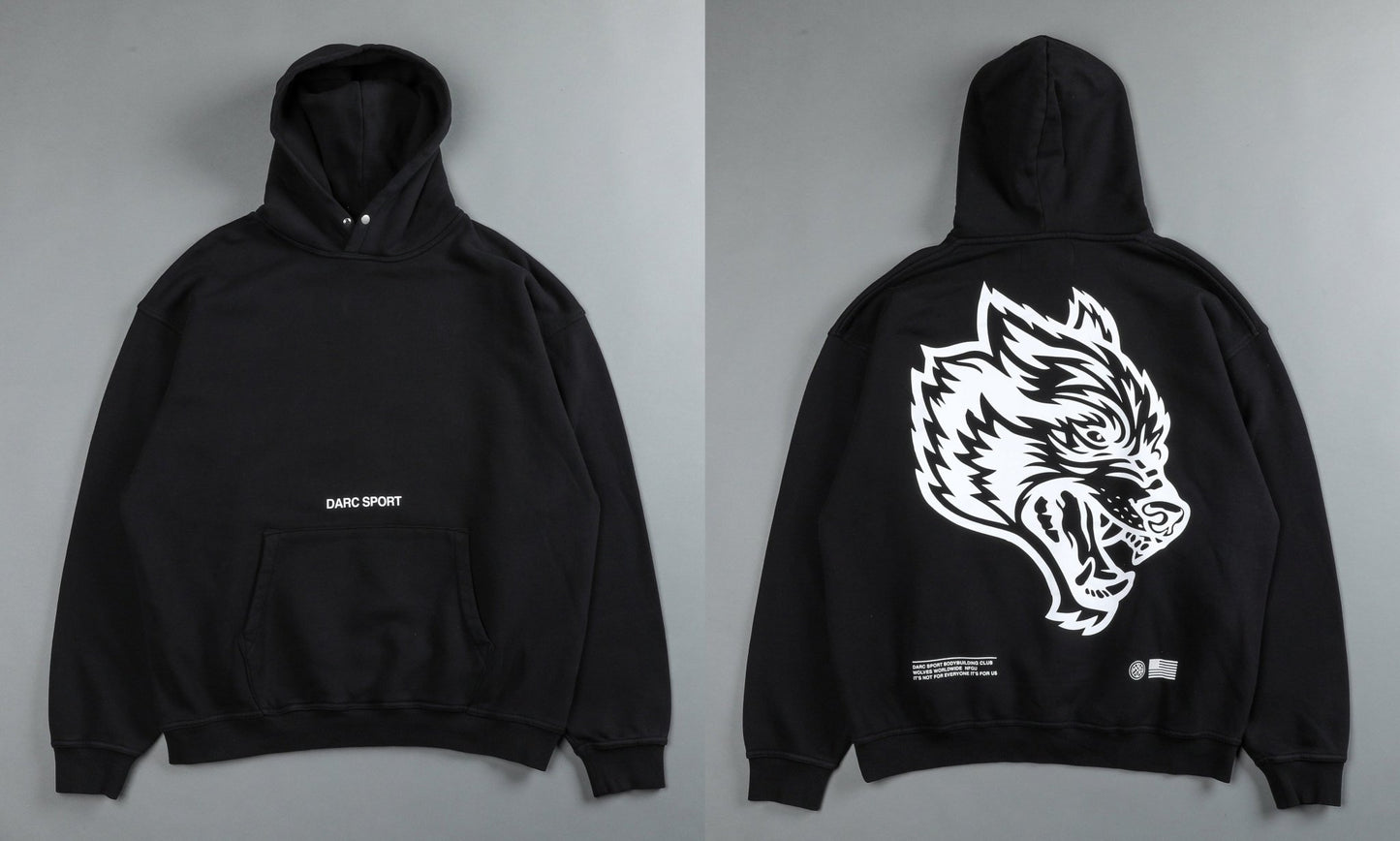 Darc Sport Wolves Hoodies Pullover Graphic Oversized Gym Workout Men Clothing Darcsport Designer New In Hoodies & Sweatshirts - Yallafit