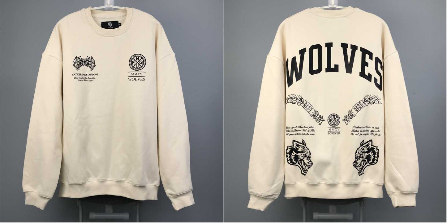 DARC Sweatshirt Hoodies Men Women Fleece Crewneck GYM WORKOUT Tracksuits Streetwear Mens Clothes US Size - Yallafit