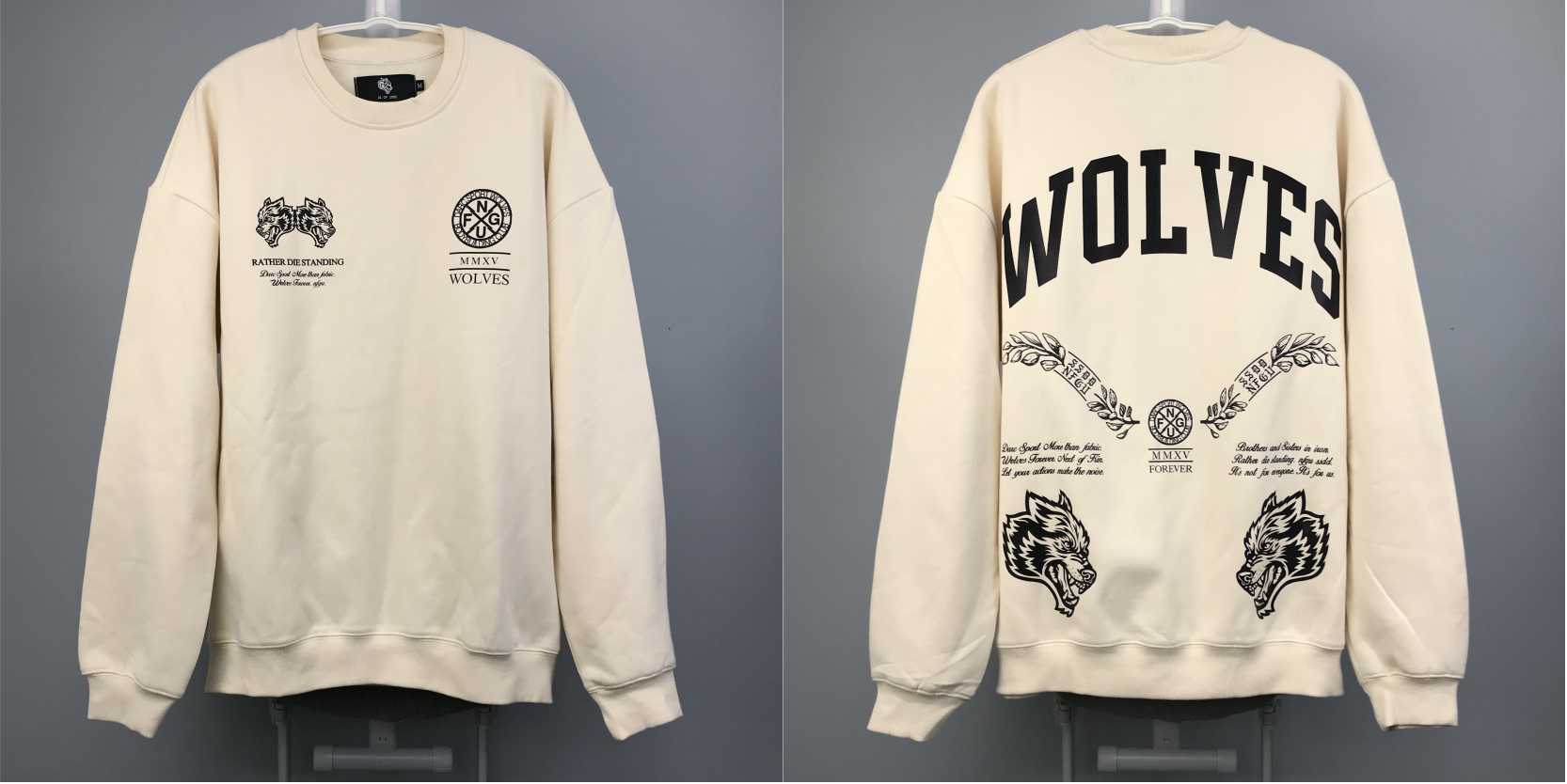 DARC Sweatshirt Hoodies Men Women Fleece Crewneck GYM WORKOUT Tracksuits Streetwear Mens Clothes US Size - Yallafit