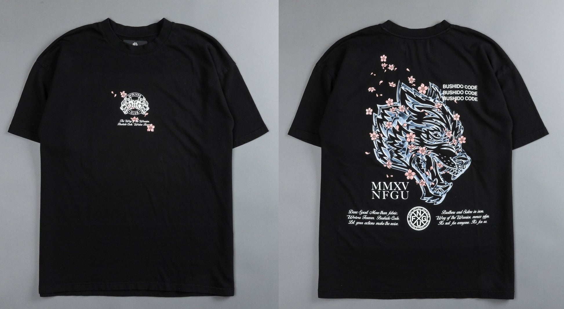 Darc Wolf Sport T-shirts Oversized Graphic DTG Printing Technique Workout Gym Fitness Men Short Sleeve Tees Darc Wolves T Shirts - Yallafit