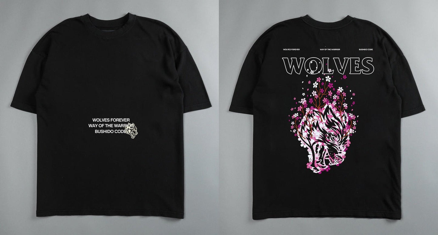 Darc Wolf Sport T-shirts Oversized Graphic DTG Printing Technique Workout Gym Fitness Men Short Sleeve Tees Darc Wolves T Shirts - Yallafit