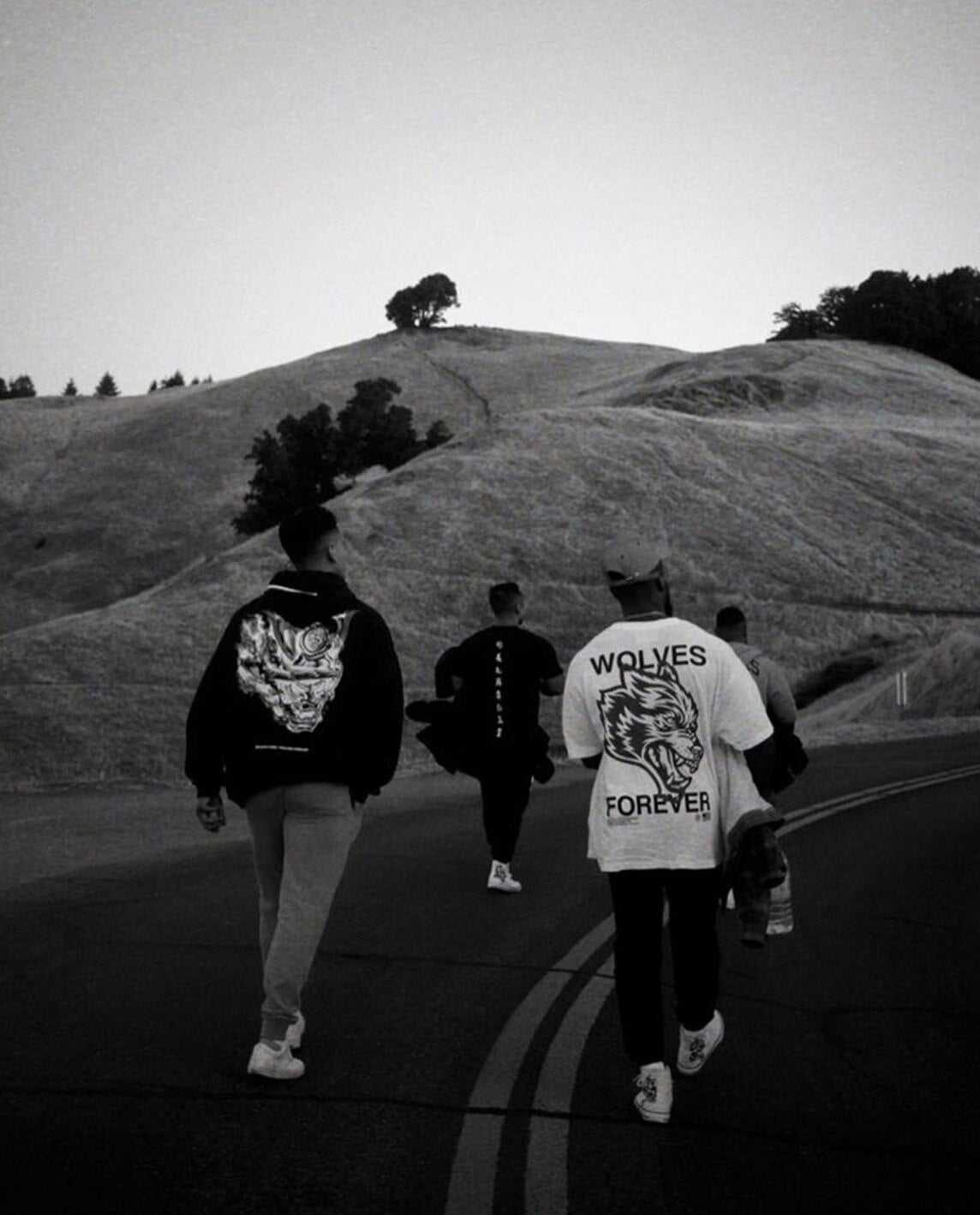 Darc Wolf Sport T-shirts Oversized Graphic DTG Printing Technique Workout Gym Fitness Men Short Sleeve Tees Darc Wolves T Shirts - Yallafit