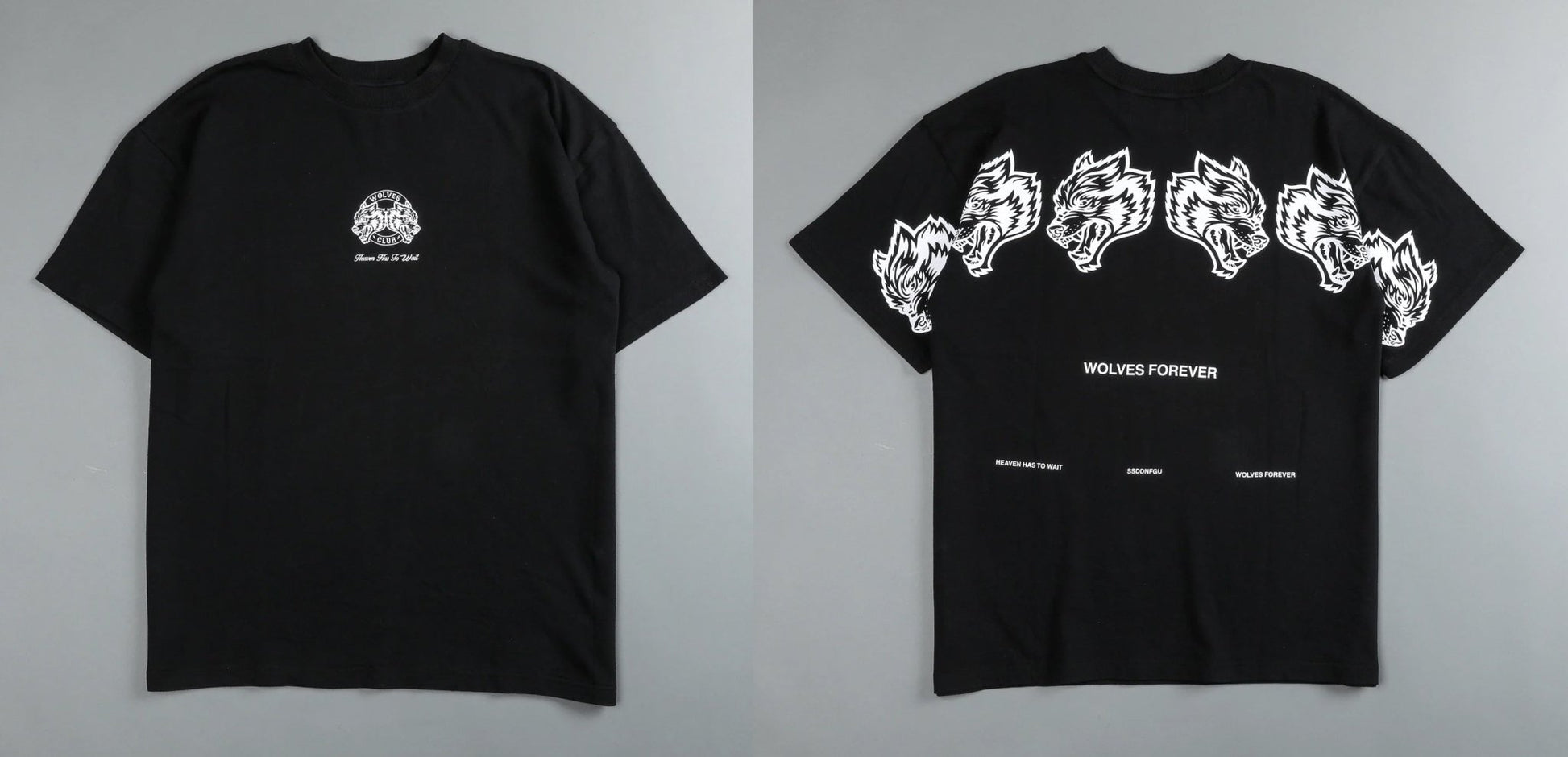 Darc Wolf Sport T-shirts Oversized Graphic DTG Printing Technique Workout Gym Fitness Men Short Sleeve Tees Darc Wolves T Shirts - Yallafit