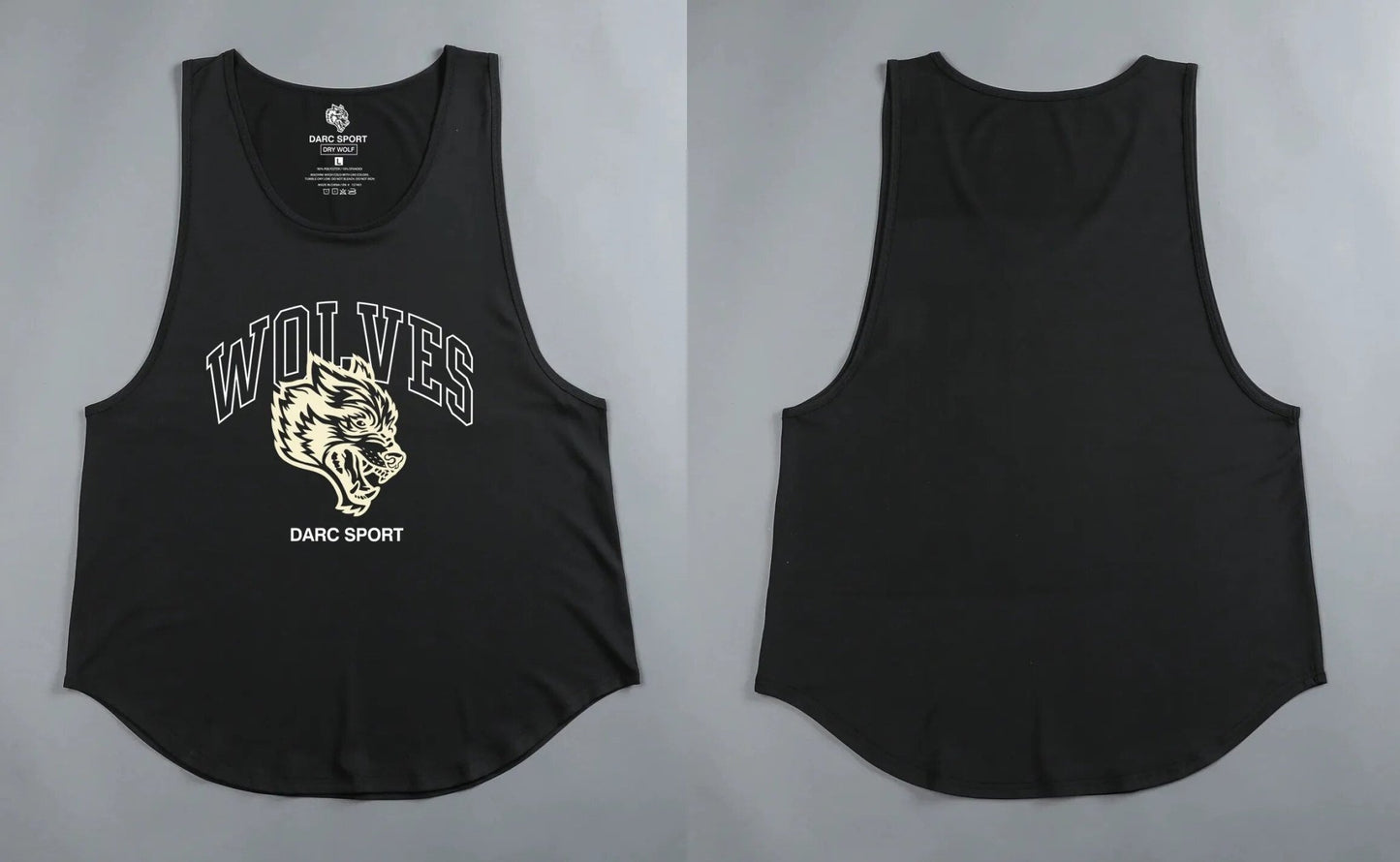 DarcSport Tank Tops Gym Bodybuilding Fitness Men Clothing Basketball Running Workout US Size Darcsport Tanks - Yallafit