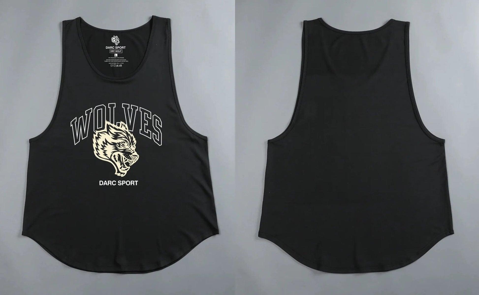 DarcSport Tank Tops Gym Bodybuilding Fitness Men Clothing Basketball Running Workout US Size Darcsport Tanks - Yallafit