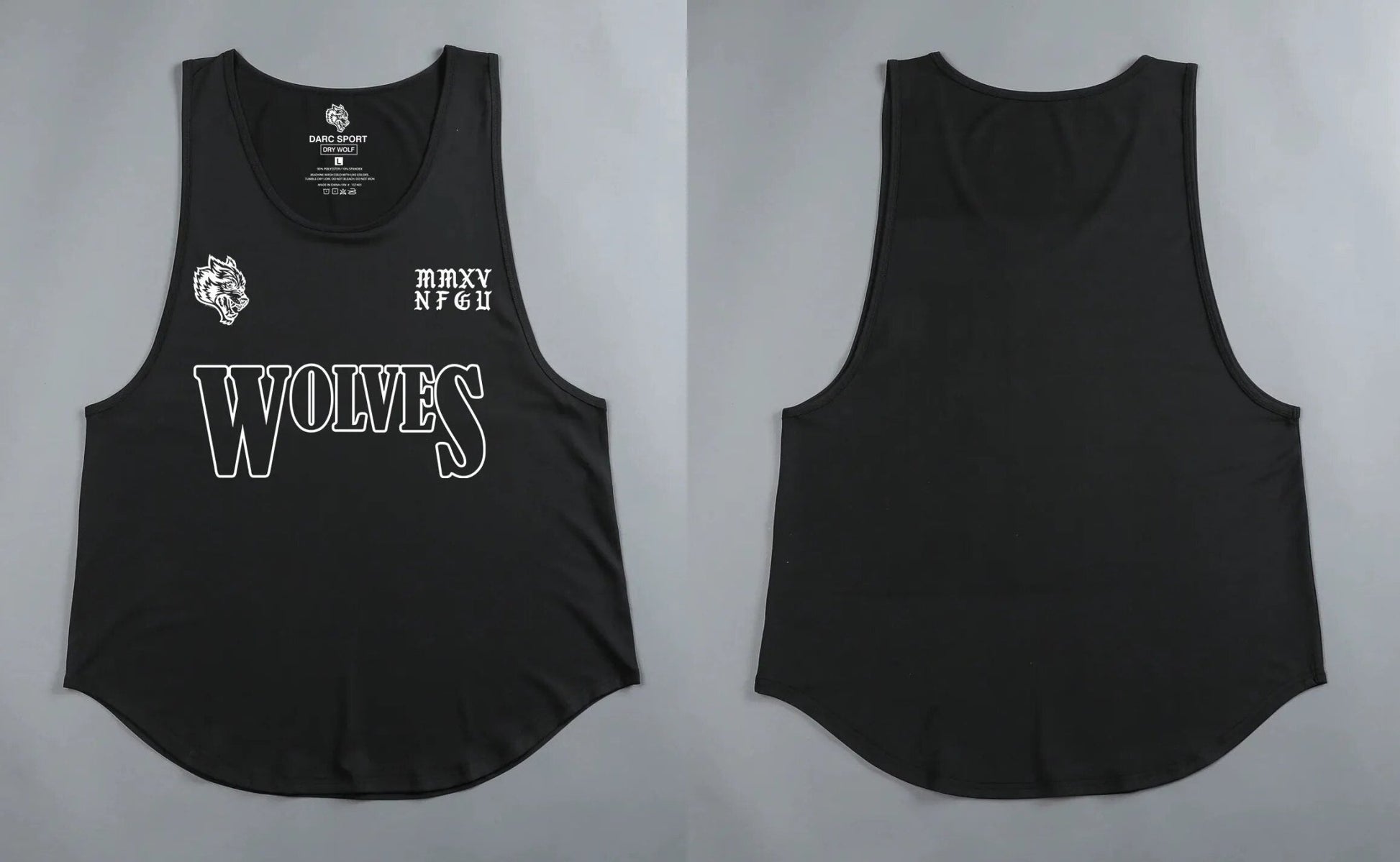 DarcSport Tank Tops Gym Bodybuilding Fitness Men Clothing Basketball Running Workout US Size Darcsport Tanks - Yallafit