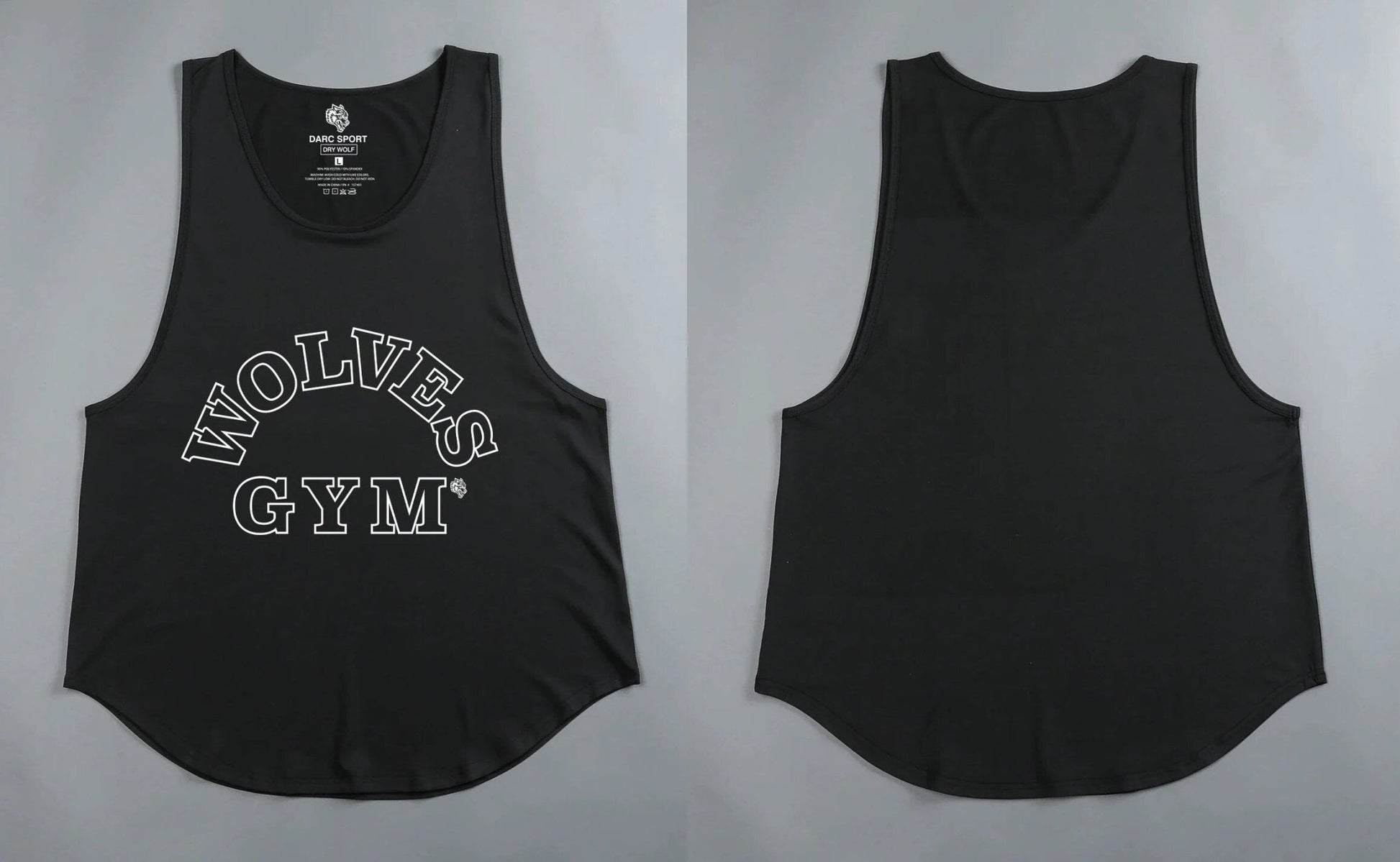 DarcSport Tank Tops Gym Bodybuilding Fitness Men Clothing Basketball Running Workout US Size Darcsport Tanks - Yallafit