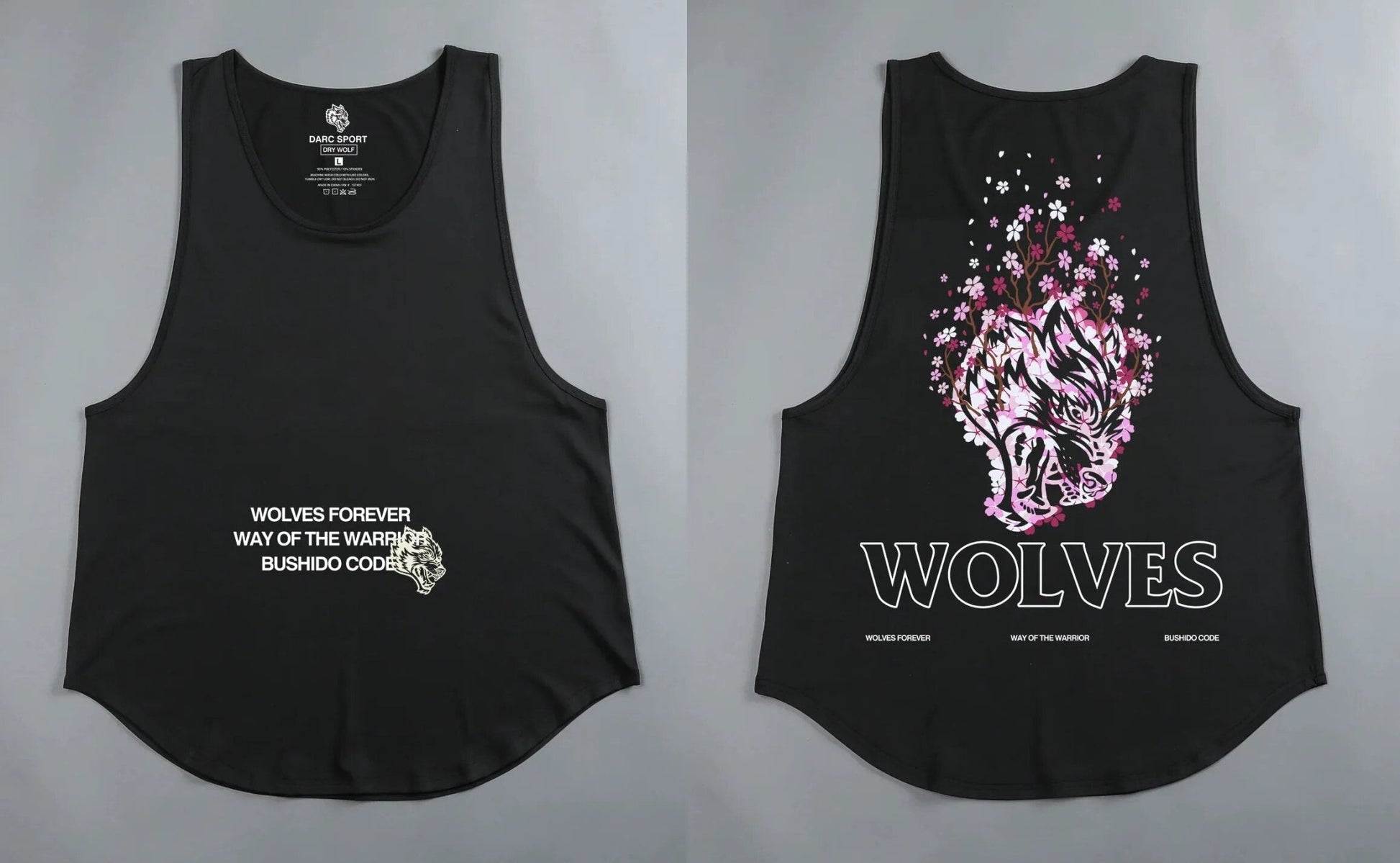 DarcSport Tank Tops Gym Bodybuilding Fitness Men Clothing Basketball Running Workout US Size Darcsport Tanks - Yallafit