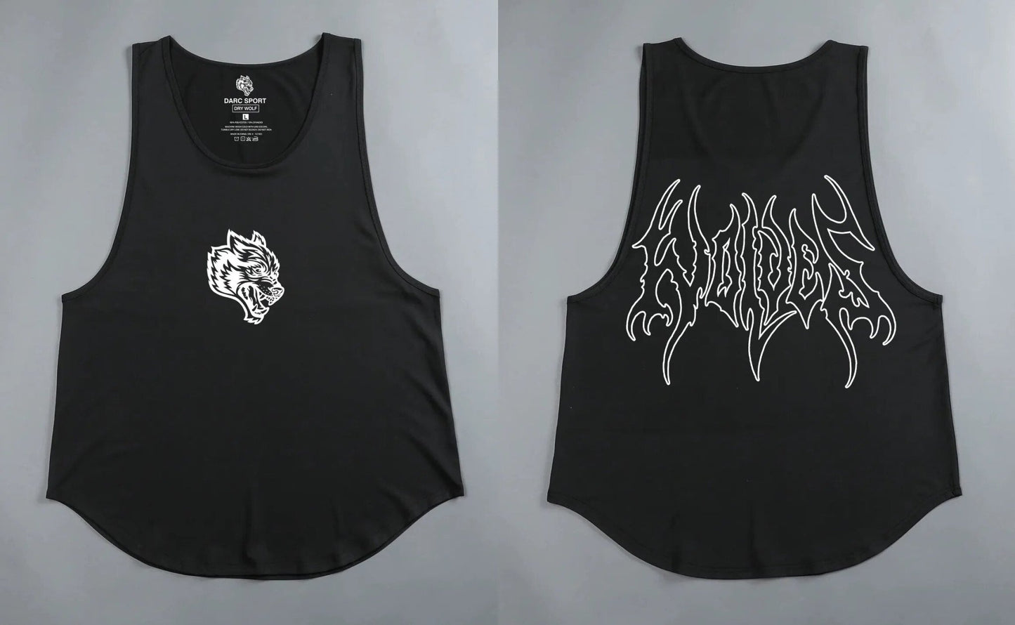 DarcSport Tank Tops Gym Bodybuilding Fitness Men Clothing Basketball Running Workout US Size Darcsport Tanks - Yallafit