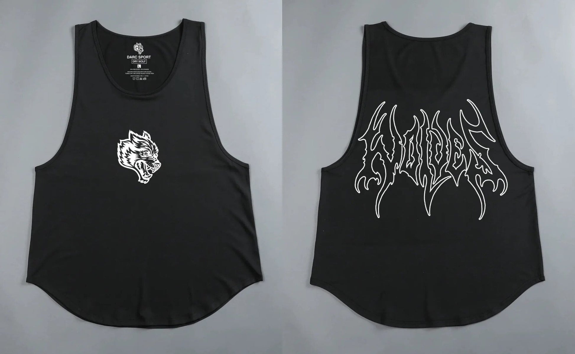 DarcSport Tank Tops Gym Bodybuilding Fitness Men Clothing Basketball Running Workout US Size Darcsport Tanks - Yallafit