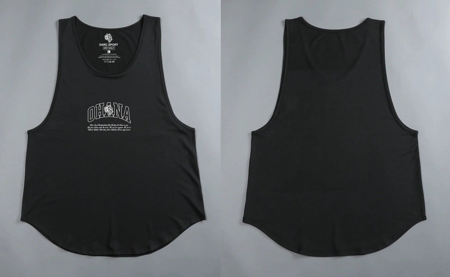 DarcSport Tank Tops Gym Bodybuilding Fitness Men Clothing Basketball Running Workout US Size Darcsport Tanks - Yallafit