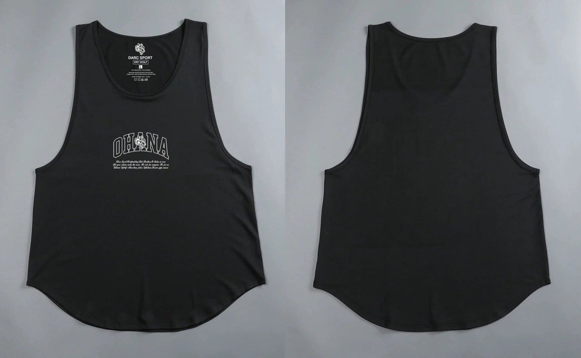 DarcSport Tank Tops Gym Bodybuilding Fitness Men Clothing Basketball Running Workout US Size Darcsport Tanks - Yallafit