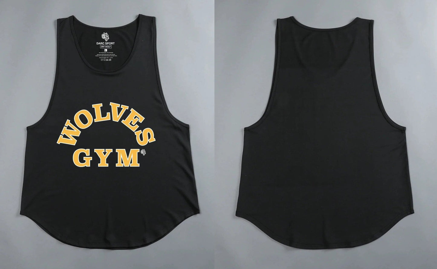 DarcSport Tank Tops Gym Bodybuilding Fitness Men Clothing Basketball Running Workout US Size Darcsport Tanks - Yallafit