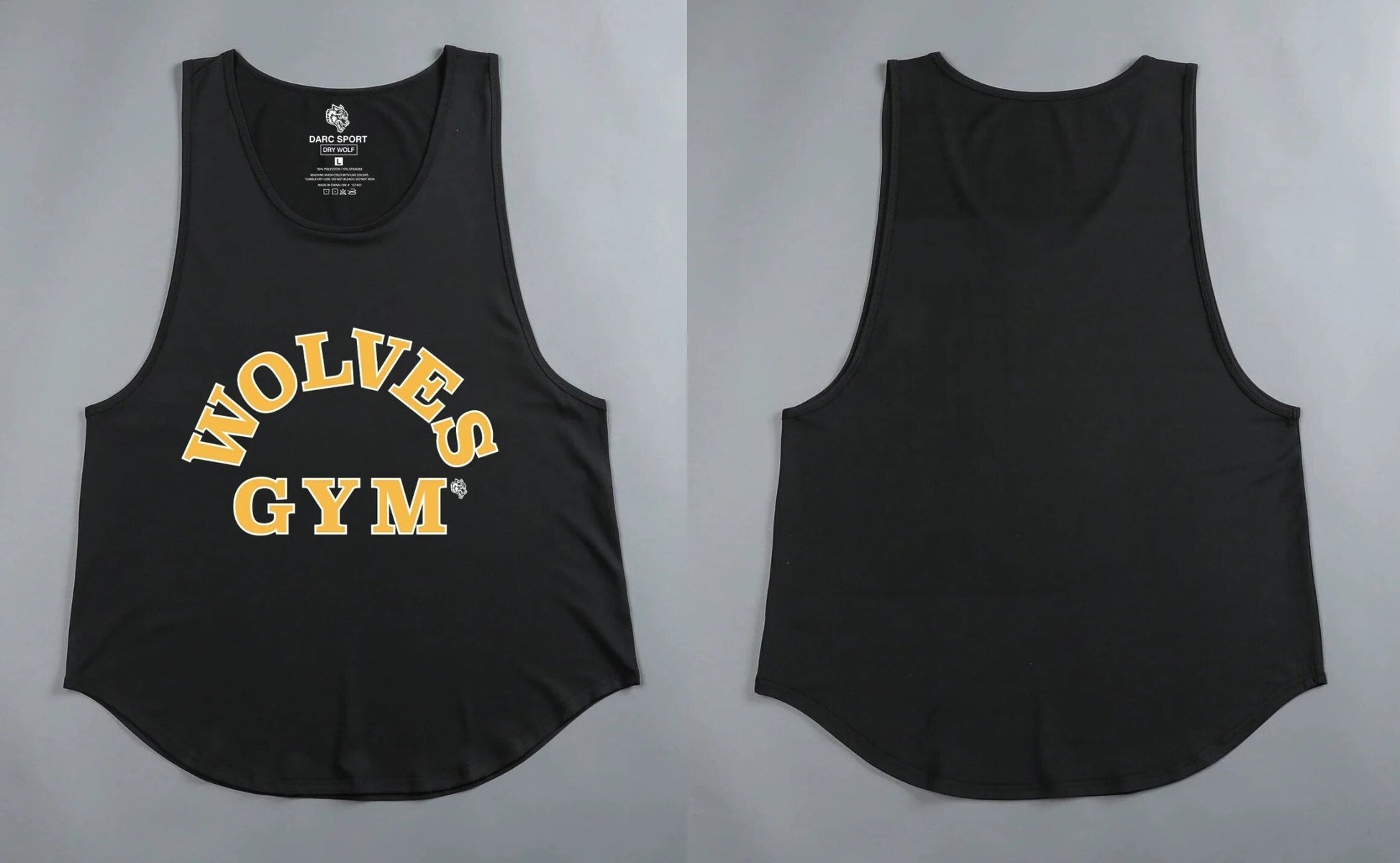 DarcSport Tank Tops Gym Bodybuilding Fitness Men Clothing Basketball Running Workout US Size Darcsport Tanks - Yallafit