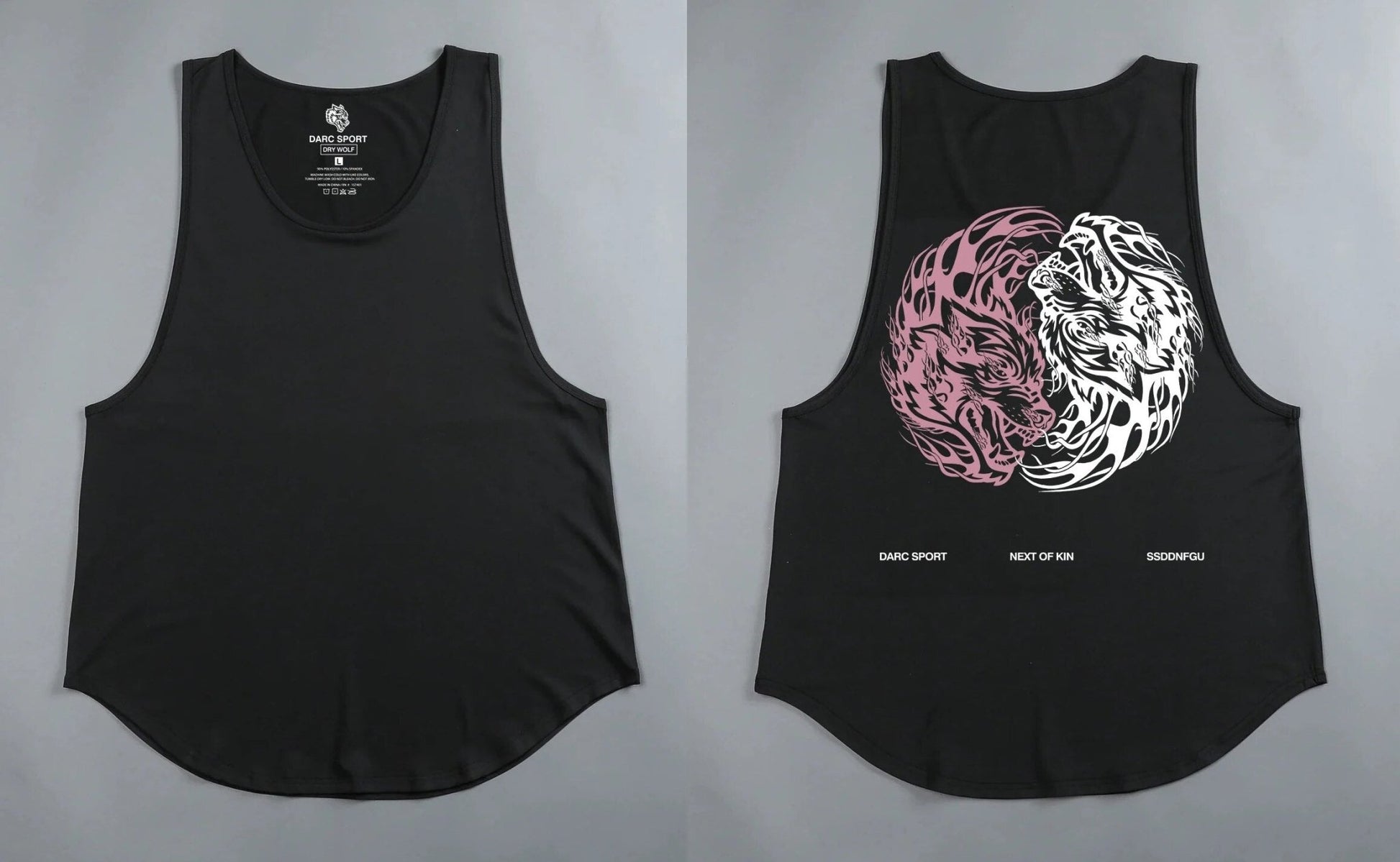 DarcSport Tank Tops Gym Bodybuilding Fitness Men Clothing Basketball Running Workout US Size Darcsport Tanks - Yallafit