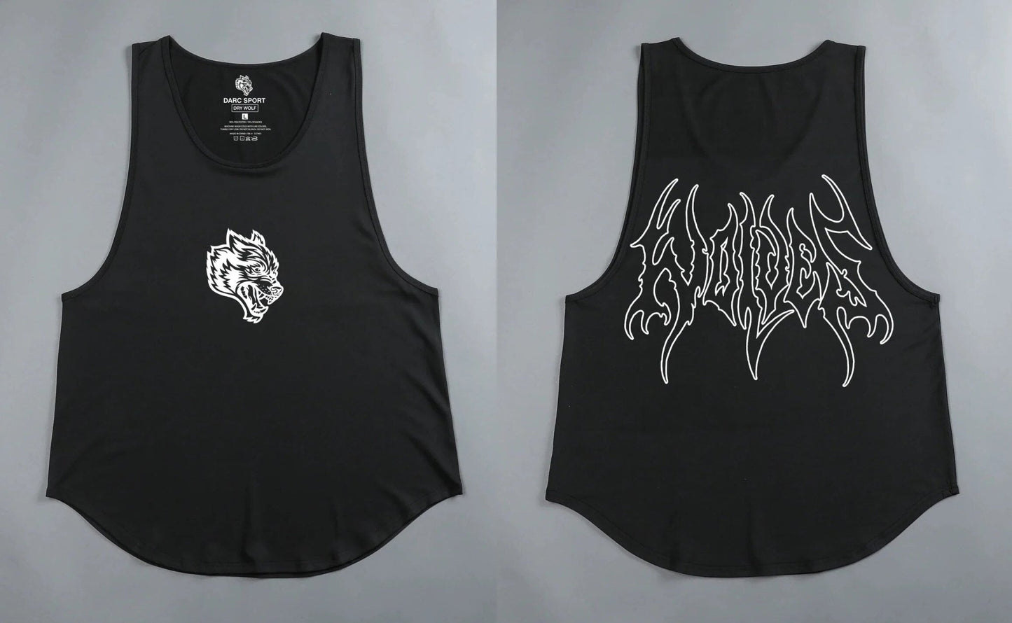 DarcSport Tank Tops Gym Bodybuilding Fitness Men Clothing Basketball Running Workout US Size Darcsport Tanks - Yallafit